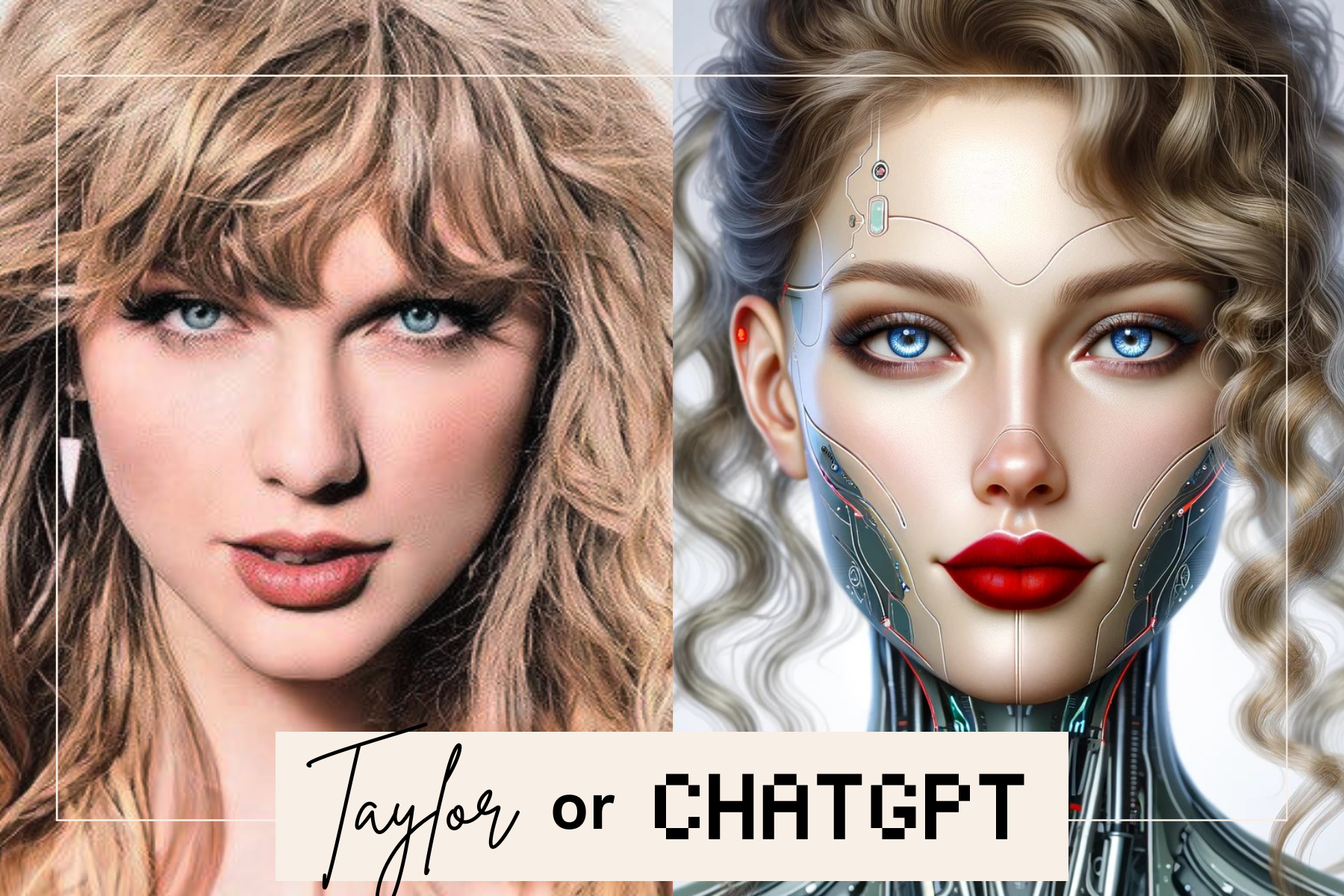 Who Said It Quiz -- Taylor Swift Lyric or ChatGPT?